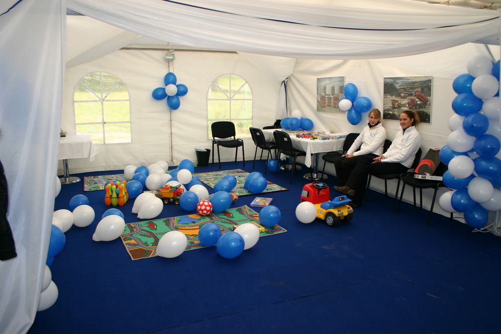 stan na párty - pronájem